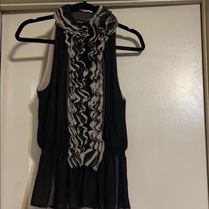 Vintage Robert Rodriguez Neiman Marcus ruffled  top